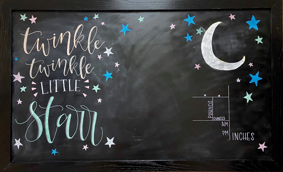 Birth Announcement Board Birth Announcement Board